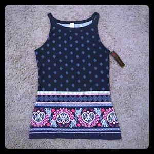Bohemian tank top NWT